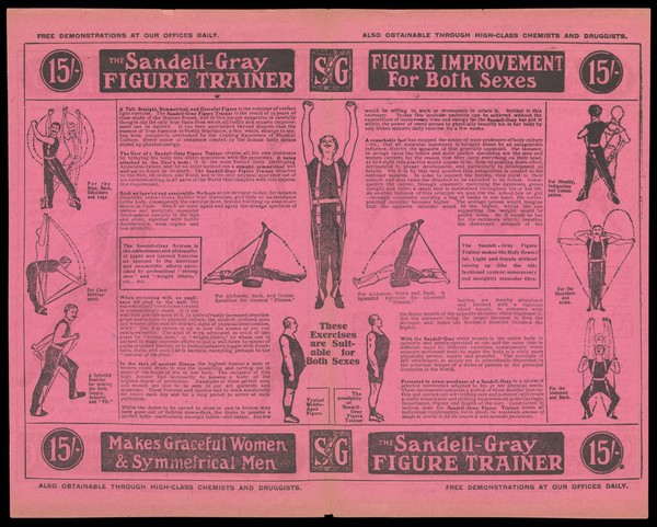 The Sandell-Gray Figure Trainer : a revolution in physical appliances ... / Sandell-Gray Figure Trainer Ltd.