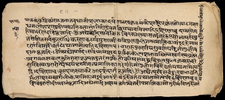 Sanskrit Manuscript