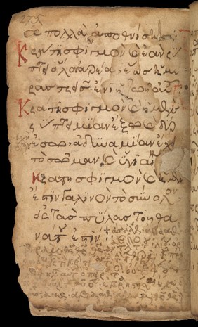 14th Century medical text (Theodoulos?)