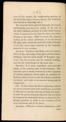 The London dissector; or, system of dissection, practised in the Hospitals and lecture rooms of the Metropolis ... explained ... comprising a description of the muscles, vessels, nerves, and viscera, of the human body, as they appear on dissection; with directions for their demonstration / [Anon].