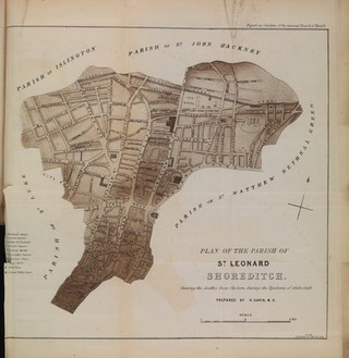 Plan of the Parish of St. Leonard, Shoreditch...