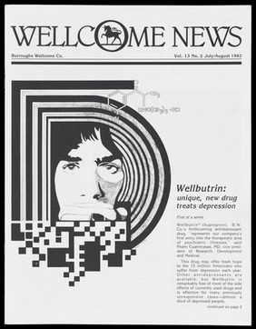 Front cover of Wellcome News, July/August 1982 issue