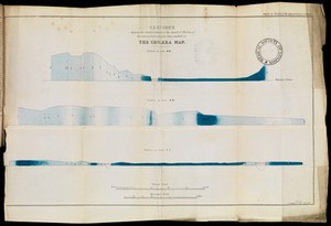 view Cholera map showing intensity of cholera attack in sections