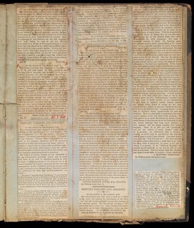 MS. 6789, Newspaper cuttings