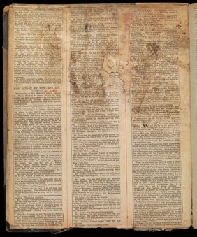 MS. 6789, Newspaper cuttings