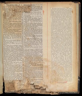 MS. 6789, Newspaper cuttings