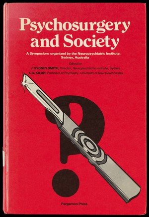 view Cover illustration of "Psychosurgery and society"