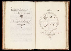 view Clavicula, in Italian and Latin: preceded by 'Tre tavole di Livio Agrippa' (Three works by Livio Agrippa). c.1775 