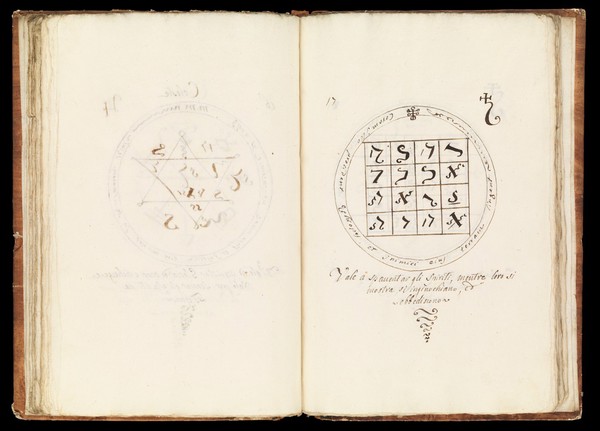 Clavicula, in Italian and Latin: preceded by 'Tre tavole di Livio Agrippa' (Three works by Livio Agrippa). c.1775 