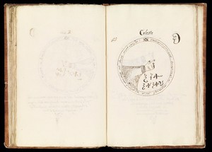 view Clavicula, in Italian and Latin: preceded by 'Tre tavole di Livio Agrippa' (Three works by Livio Agrippa). c.1775 