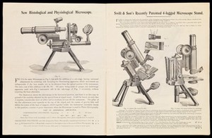 view Swift & Son's new patent microscope.