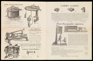 view Swift & Son's new patent microscope. Front page of catalogue