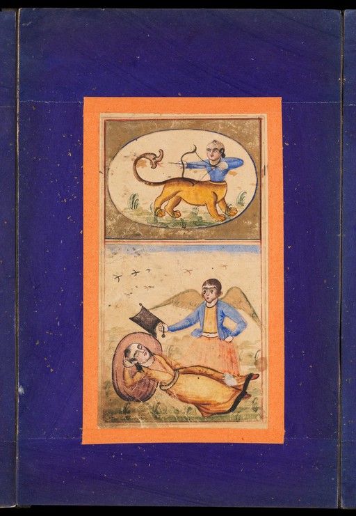 Signs of the zodiac: Sagittarius, the archer.