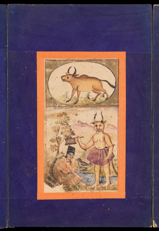 Signs of the zodiac: Taurus, the bull.