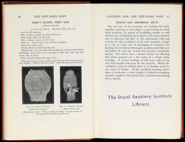 The new-born baby; a manual for the use of mid-wives and maternity nurses / by Eric Pritchard ; with 9 illustrations.