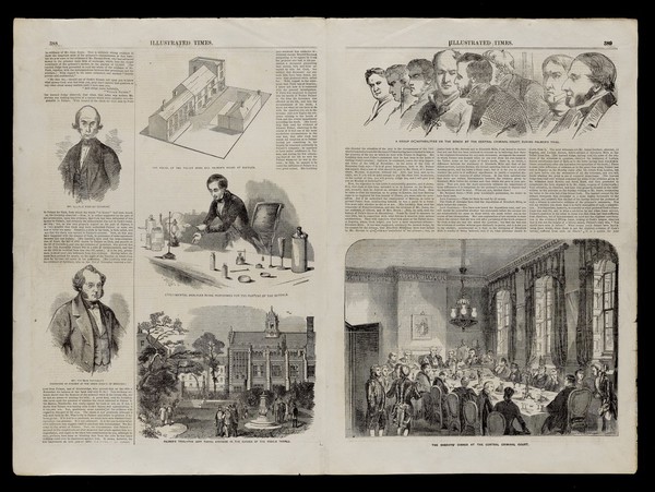 Trial of William Palmer : extra number of the Illustrated Times, 1856, May 27.