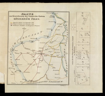 Beobachtungen über die asiatische Cholera, gesammelt auf einer nach Warschau im Auftrage der K.S. Landesregierung unternommenen Reise / [Karl Christian Hille].