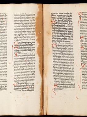 Conservation treatment for Articella, EPB incunabula 1.f.2.