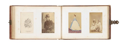 James Gardiner Collection: Victorian photograph album.