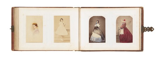 James Gardiner Collection: Victorian photograph album.