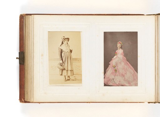 James Gardiner Collection: Victorian photograph album.