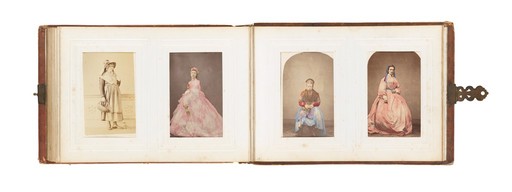 James Gardiner Collection: Victorian photograph album.