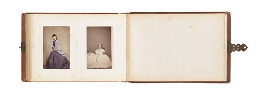James Gardiner Collection: Victorian photograph album.