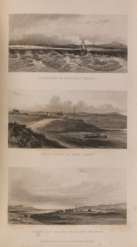 Narrative of the surveying voyages of His Majesty's ships Adventure and Beagle, between the years 1826 and 1836, describing their examination of the Southern shores of South America, and the Beagle's circumnavigation of the globe / [edited by R. Fitzroy].