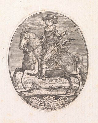 King Charles I as Duke of York and Albany. Engraving by S. de Passe, 1616.