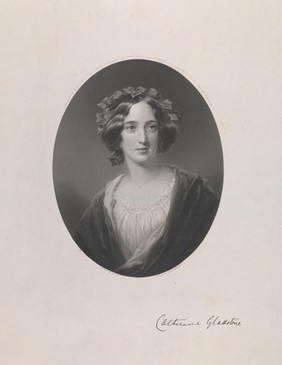 Catherine Gladstone. Stipple engraving by R.A. Artlett after W. Say.