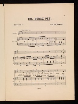Oversize ephemera : Medical songs 3.