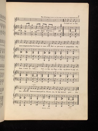 Oversize ephemera : Medical songs 3.