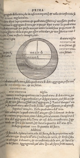 Sphera volgare novamente tradotta con molte notande additioni di geometria, cosmographia, arte navicatoria [sic], et stereometria, proportioni, et quantita delli elementi, distanze ... di tutti li corpi celesti / [Mauro].