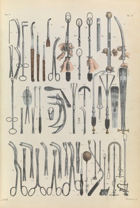 Iconografia d'anatomia chirurgica e di medicina operatoria / [Jean Baptiste Marc Bourgery].