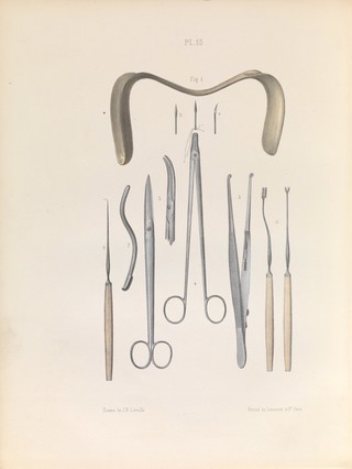 Plate 15. Surgical instruments (vesciovaginal fistula).