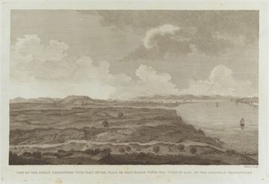 view The site of the ancient Greek city of Sigeion, Anatolia (in Turkey). Engraving by W. Skelton.