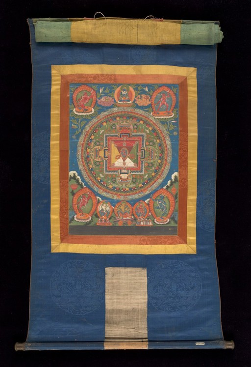 Mandala of Vajrayogini. Scroll Painting (thangka), Tibet.