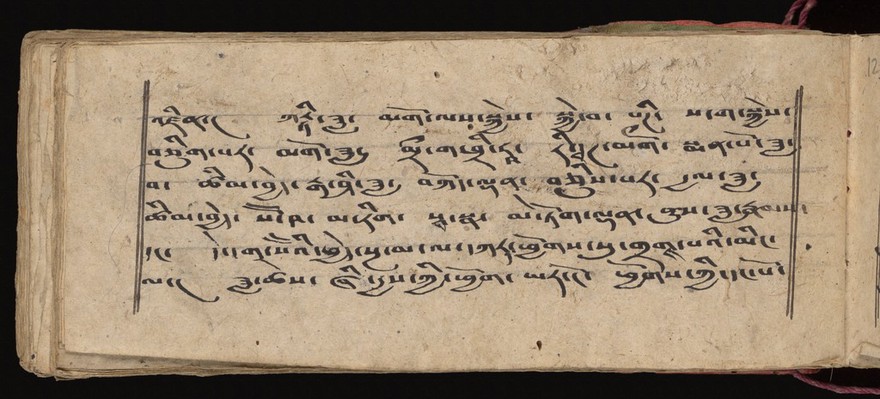 Wellcome Tibetan 69, folio 122 verso.