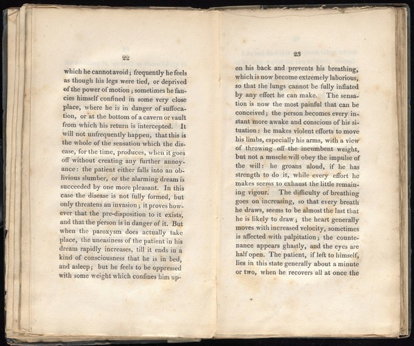 A treatise on the incubus, or night-mare, disturbed sleep, terrific dreams, and nocturnal visions; with the means of removing these distressing complaints / [John Augustine Waller].