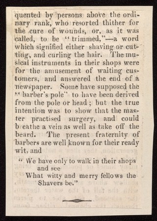 The Nic-nac; or, Literary cabinet. No.158, Saturday, January 7, 1826. Vol. IV. Beards.