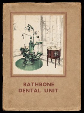 'Rathbone' dental unit. Manufacturer's catalogue, 1933.