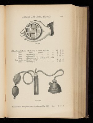 view Inhalers. Manufacturer's catalogue, p. 329.