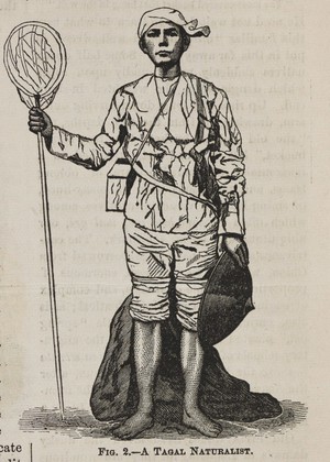 view Fig. 2 - A Tagal Naturalist. The phrenological journal, 1871.