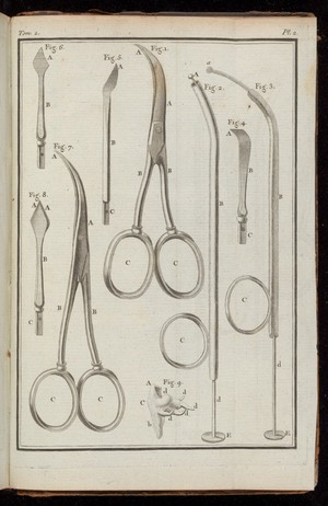 view Various instruments, including scissors, files, cannulae