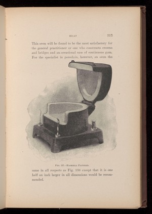 view Haskell Pattern. Fig. 137, page 313, 'Dental Electricity' by Levitt E Custer, 1901.