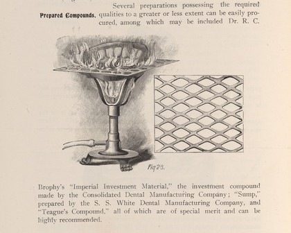 Simple method of heating a dental case