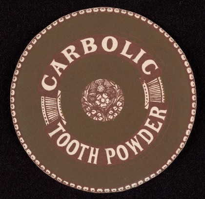 Carbolic tooth paste. 1900-1915?