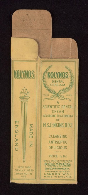 view Kolynos Dental Cream, 1920-1930?