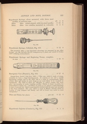 view Hypodermic Syringe and injector, emergency case