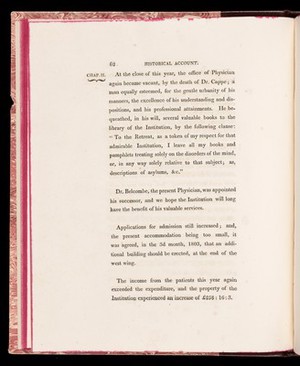view Page 62, Description of the Retreat, 1813.